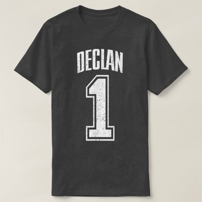 Declan Supporter Number 1 Greatest Fan T-shirt (Design devant)