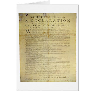 Déclaration d'indépendance 1774 de flanc de Dunlap