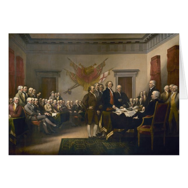 Déclaration d'indépendance de John Trumbull (Devant horizontal)