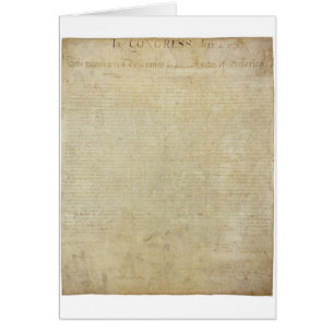 Déclaration d'indépendance originale des