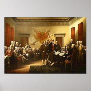 Déclaration d'indépendance Poster de John Trumbull