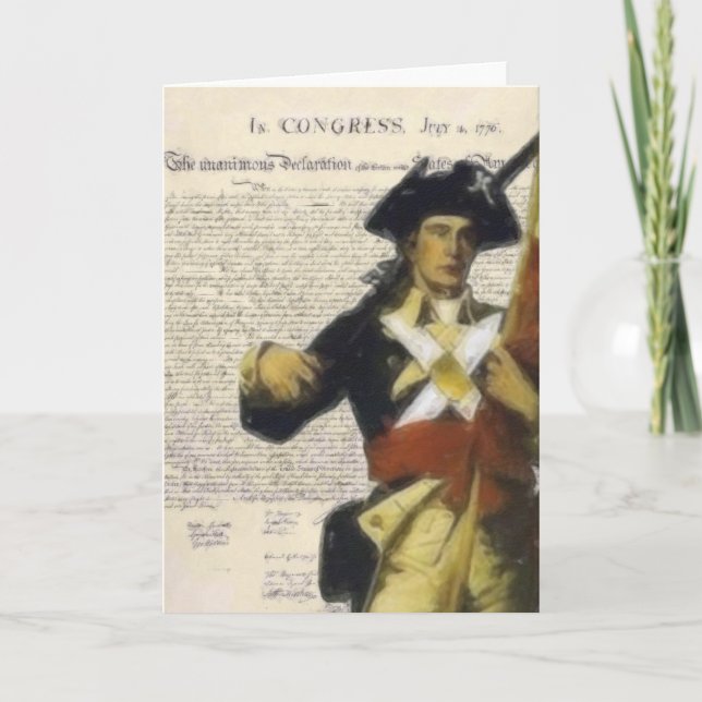 Déclaration et carte d'homme minute (Devant)