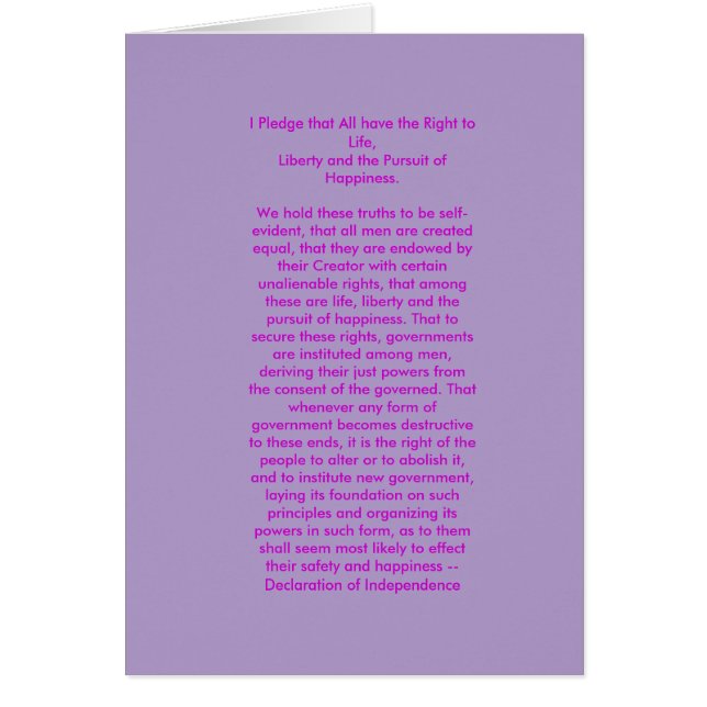 Declaration of Independence jGibney The MUSEUM Zaz (Devant)