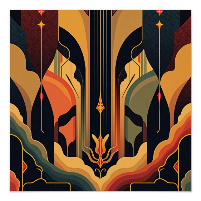 Déco Abstraction Glossy (Devant)