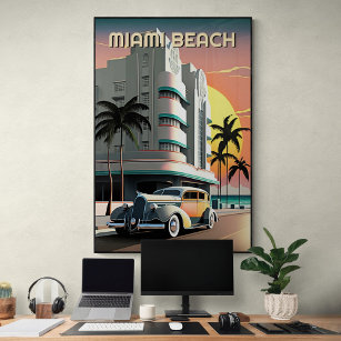 Déco Art déco des années 1930 Miami Beach Ocean Dr
