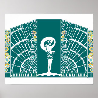 DÉCO BALNÉAIRE en Turquoise et Jaune