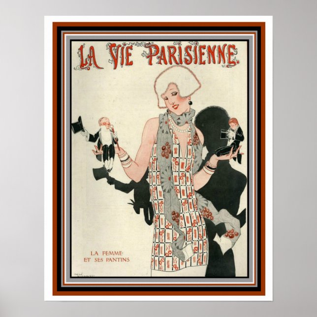 Déco Couverture pour La Vie Parisienne 16 x 20 (Devant)