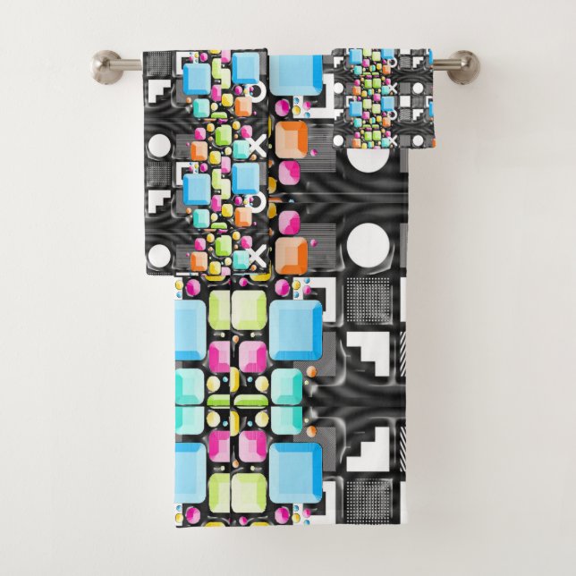 Déco Cubiste Géométrique Futuriste  (En situation)