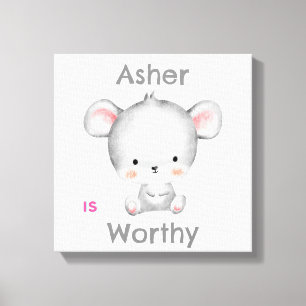 Déco d'affirmation personnalisée pour enfants So