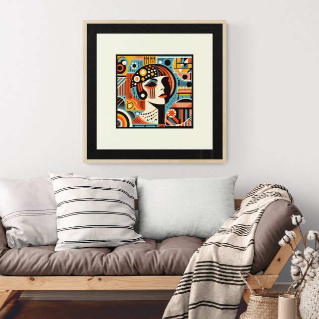 Déco Diva : Un hommage géométrique (Créateur téléchargé)