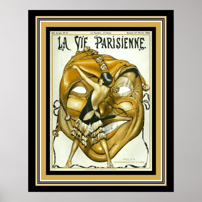 Déco La Vie Parisienne Madrigal 1926 (Devant)