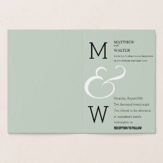 Déco moderne Faire-part de mariage romantique élég