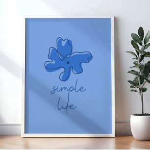Déco Murale Minimaliste Simple Vie