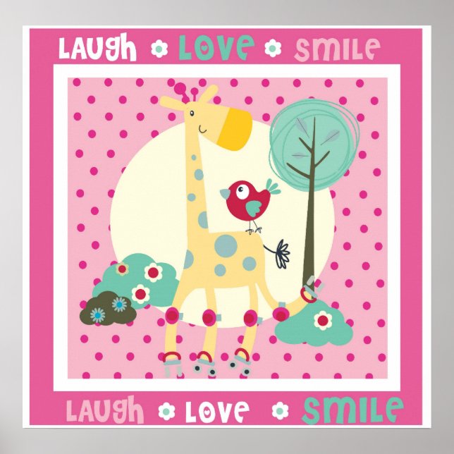 déco murale rire, amour, sourire (Devant)