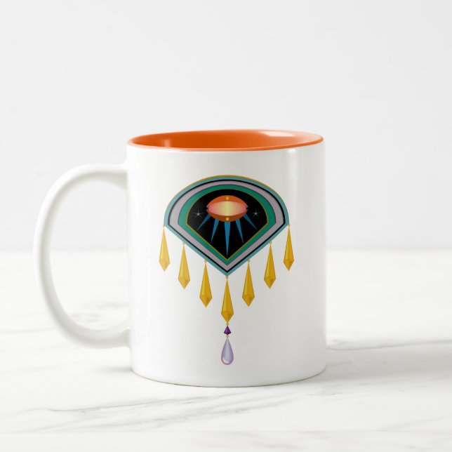 Déco Oeuf Spatial Mug 11oz. (Gauche)