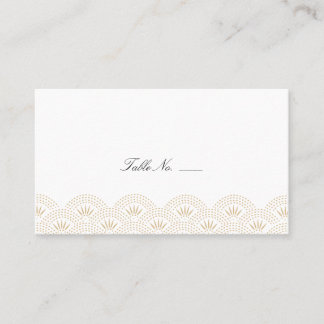 Deco Seigaiha Guest Escort Cartes