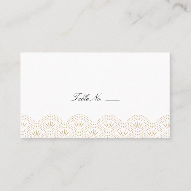 Deco Seigaiha Guest Escort Cartes (Devant)