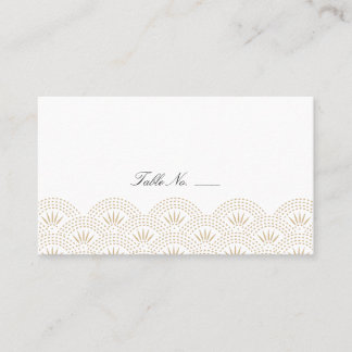 Deco Seigaiha Guest Escort Cartes