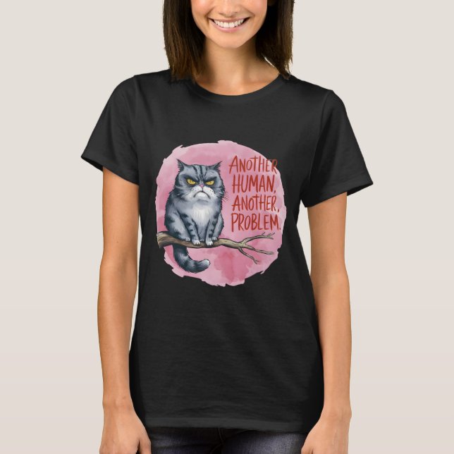 Décodeur du langage corporel du chat T-Shirt Unise (Devant)