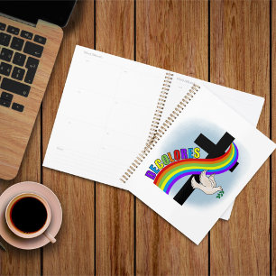 DeColores Cursillo Arc-en-ciel avec Croix et Paix