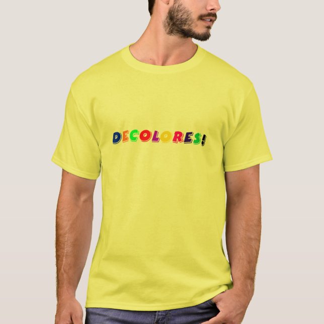 DeColores ! T-shirt (Devant)