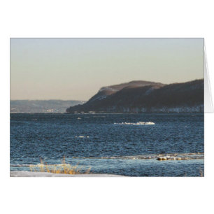 Décongélation de la rivière Hudson