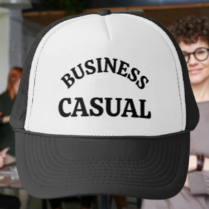 “Décontracté Chic” – Casquette de camionneur avec 