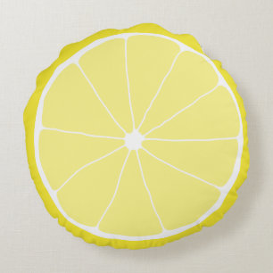 Décor à la maison de citron, coussin de citron d