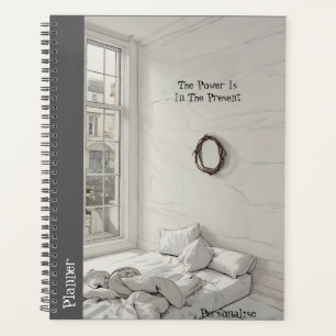 Décor blanc Décor Positivité Citation Gris Journal