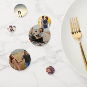 Décor Confetti de la partie d'engagement photo per