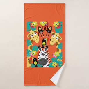 Décor d'animaux de la jungle de pépinière