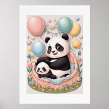 Décor de la maison | Art mur | Panda | Animal |imp
