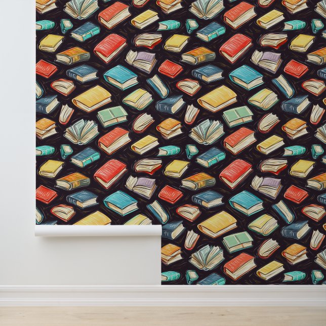 Décor de mur de l'école avec Carnet de livre Copyb (Application)