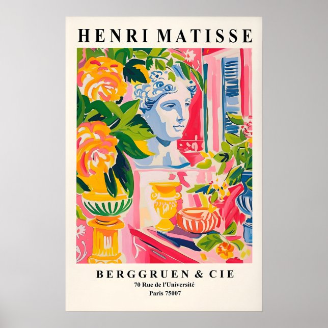 décor de mythologie grecque, art mural de Matisse, (Devant)