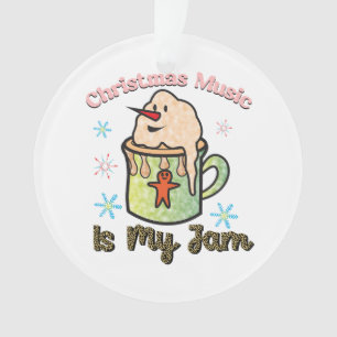 Décor de Noël Musique de Noël C'est ma confiture