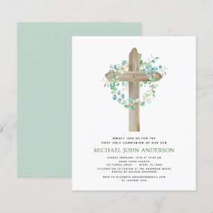 Décor de première communion économique Eucalyptus