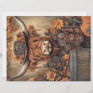 Décor d'Halloween Whimsical Highland Papier
