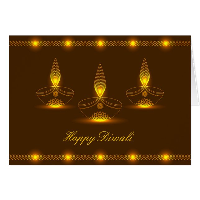 Décor Diwali brillant (Devant horizontal)