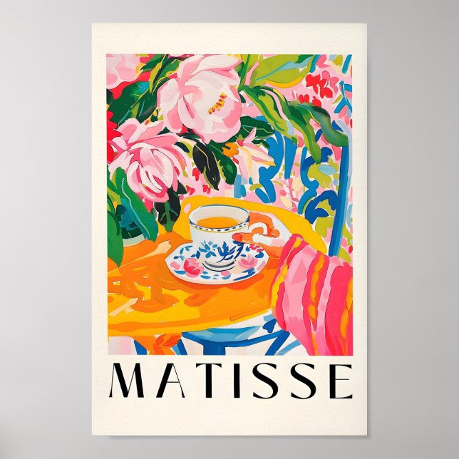 Décor Dopamine, Poster De La Coupe De Thé, Prin D' (Devant)