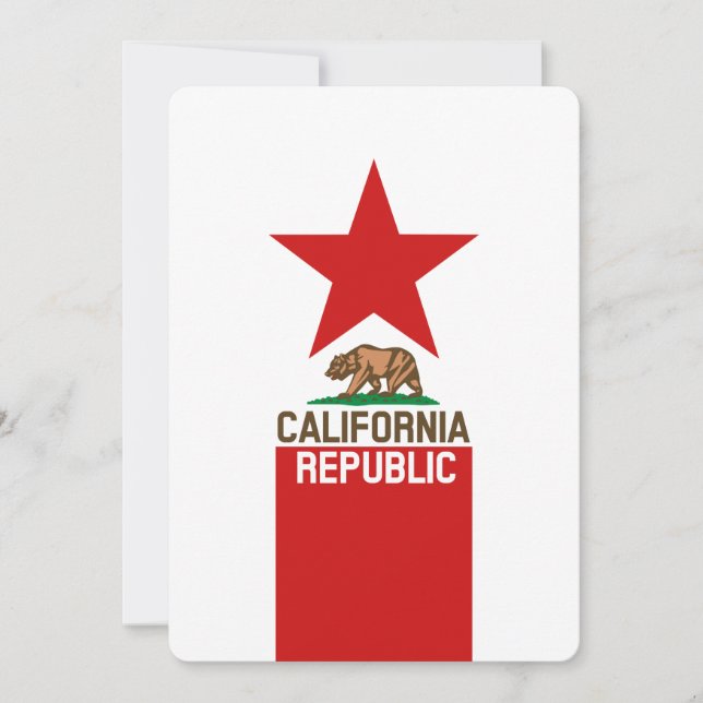 Décor du drapeau d'État de la RÉPUBLIQUE DE CALIFO (Devant)