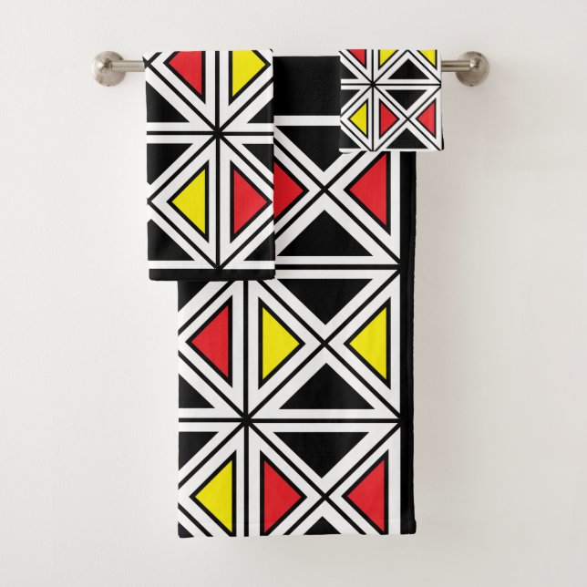 Décor ethnique géométrique (En situation)