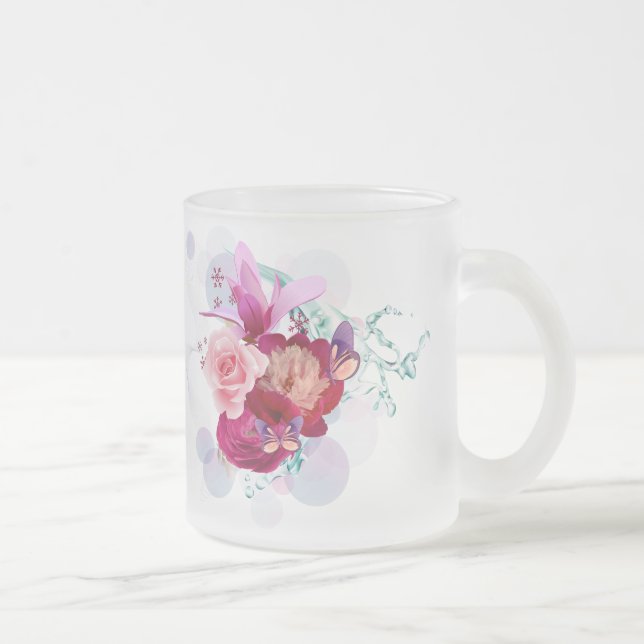 Décor Fleur 12 Mug (Droit)