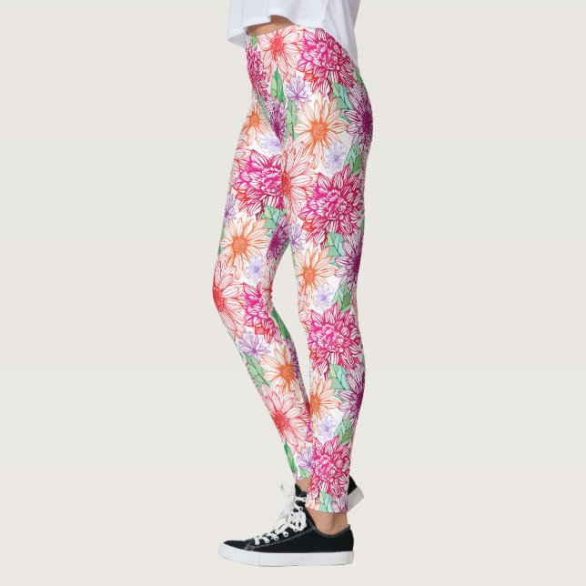 Décor Fleur 26 Leggings (Gauche)