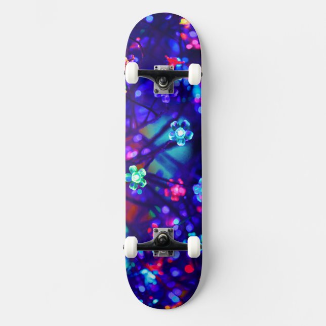 Décor Fleur 76 Skateboard (Recto)