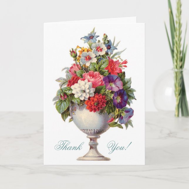 Décor floral ~ Merci (Devant)