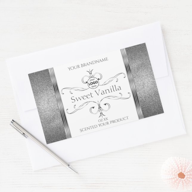 Décor oré Étiquette avec logo (Enveloppe)