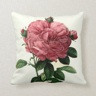 Décor rose de ressort de coussin de fleur