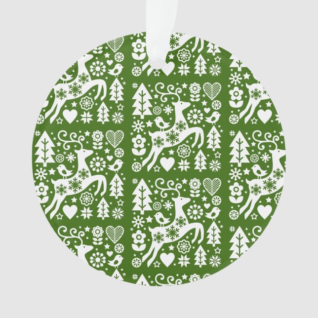 Décor traditionnel nordique de Noël (devant)