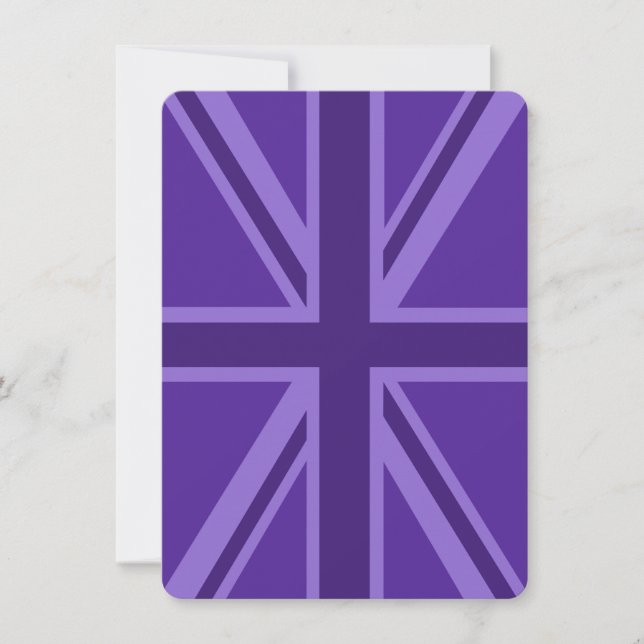 Décor Union Jack Accent Violet (Devant)