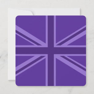 Décor Union Jack Accent Violet